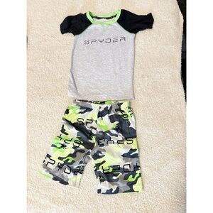 Spyder‎ Boys Camoflauge Set Shirt & Shorts